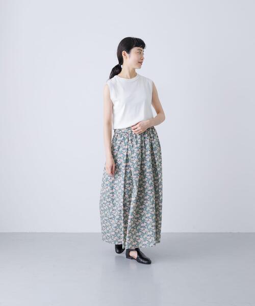 専用です。 かぐれ　リネン　コットン　リバティスカート かぐれ スカート リバティプリントスカート : ZOZOTOWN Yahoo!店