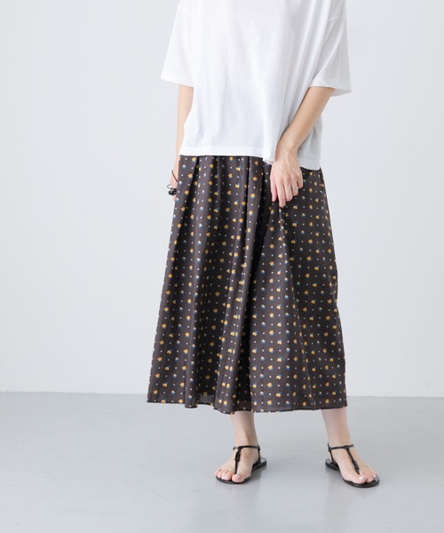 【ひなママさま専用】※他の方購入不可※ かぐれリバティ花柄ロングスカート かぐれ kagure リバティ プリント スカート 花柄 ロング