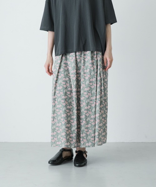 KJ♣︎新品 かぐれ リバティプリントスカート2025/05/23購入 KJ様専用♣︎新品 かぐれ リバティプリントスカート2025/05/23