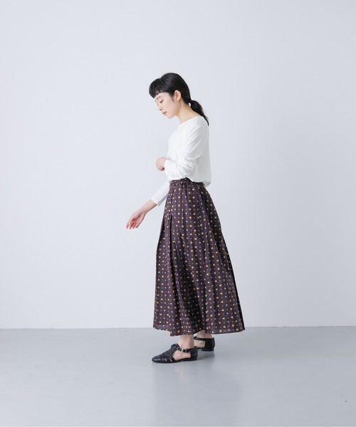 コメント値下げ！美品かぐれ リバティプリントスカートDunclare リバティプリントスカート（スカート）｜かぐれ（カグレ）の