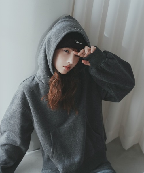 かーでLallana パーカー Lame pullovers hoodie Lallana（ララーナ）の「Lame pullovers hoodie / ラメプル