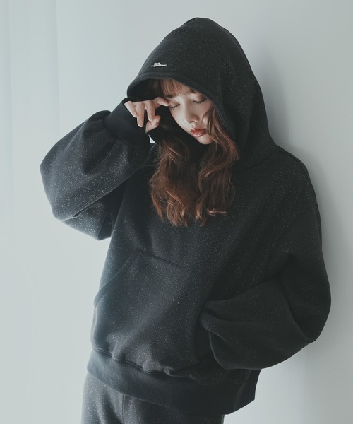 かーでLallana パーカー Lame pullovers hoodie Lallana（ララーナ）の「Lame pullovers hoodie / ラメプル
