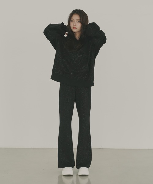 Lame pullovers hoodie / ラメプルオーバーフーディー（パーカー