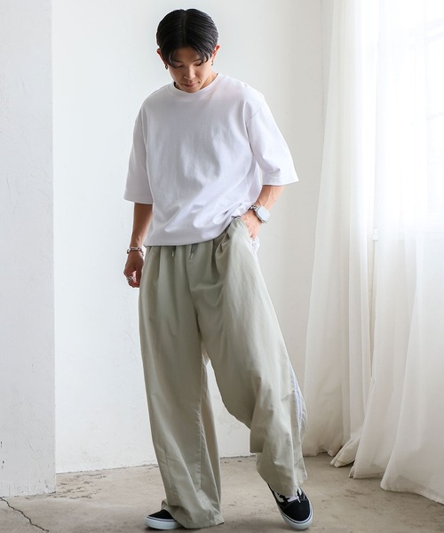 サイドラインイージーエッグパンツ