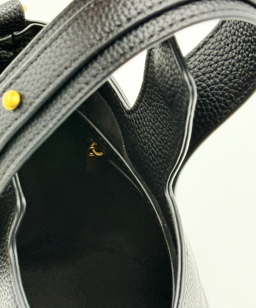 DRAW（ドロー）の「DRAW(ドロー) /ベルテッド バケット バッグ スモール（ショルダーバッグ・レディース・ブラック系/ブラック系1・FREE）」の21枚目の写真