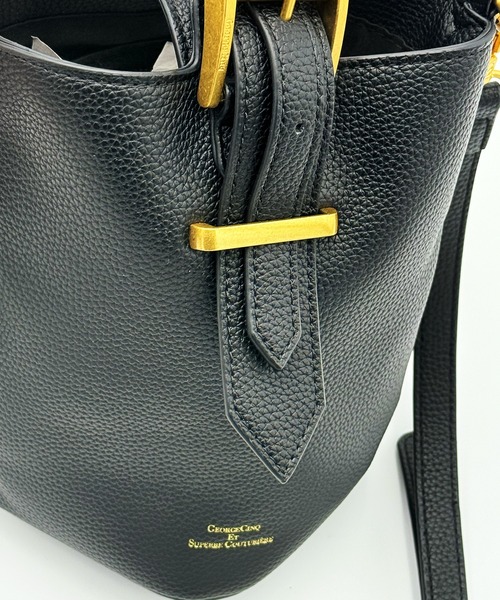 DRAW(ドロー) /ベルテッド バケット バッグ スモール（ショルダー