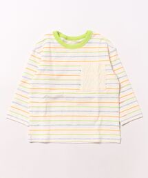 HAKKA BABY | [ベビー]マルチボーダー長袖Tシャツ(Tシャツ/カットソー)