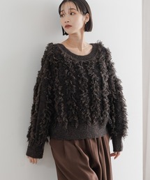 LOWRYS FARM | ラメフリンジ2WAYカーディガン 583264(カーディガン/ボレロ)