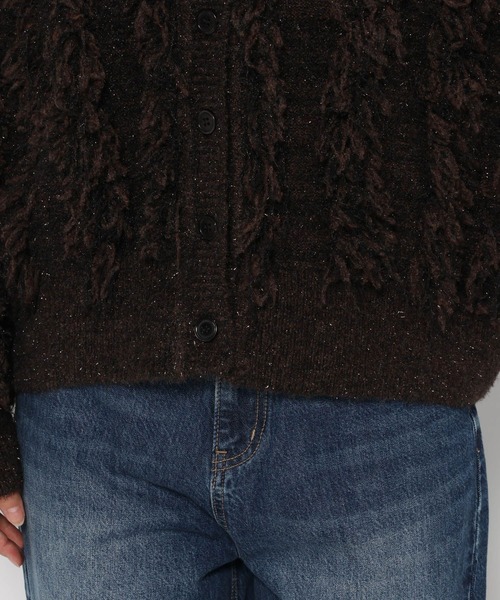 LOWRYS FARM(ローリーズファーム)の「ラメフリンジ2WAYカーディガン 583264(カーディガン/ボレロ・レディース・ブラック/ベージュ/グレー/ブラウン・FREE)」の21枚目の写真