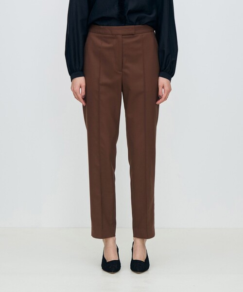 TOMORROWLAND collection（トゥモローランドコレクション）の「スーパーウールウィーブ ペンシルパンツ（その他パンツ・レディース・ブラウン/キャメル/チャコールグレー/ネイビー・36/34/32）」の6枚目の写真