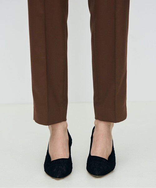 TOMORROWLAND collection（トゥモローランドコレクション）の「スーパーウールウィーブ ペンシルパンツ（その他パンツ・レディース・ブラウン/キャメル/チャコールグレー/ネイビー・36/34/32）」の12枚目の写真