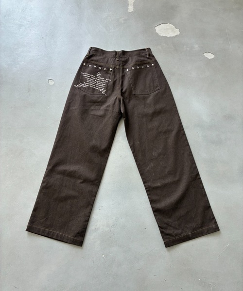 SHAGGIE（シャギー）の「アイレットルーズバギーパンツ（その他パンツ・レディース・グレー/ブラウン・SMALL/MEDIUM）」の14枚目の写真