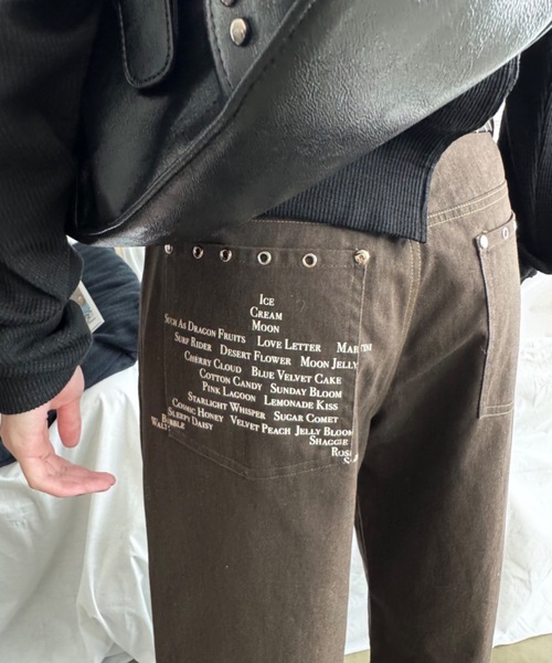 SHAGGIE（シャギー）の「アイレットルーズバギーパンツ（その他パンツ・レディース・グレー/ブラウン・SMALL/MEDIUM）」の17枚目の写真