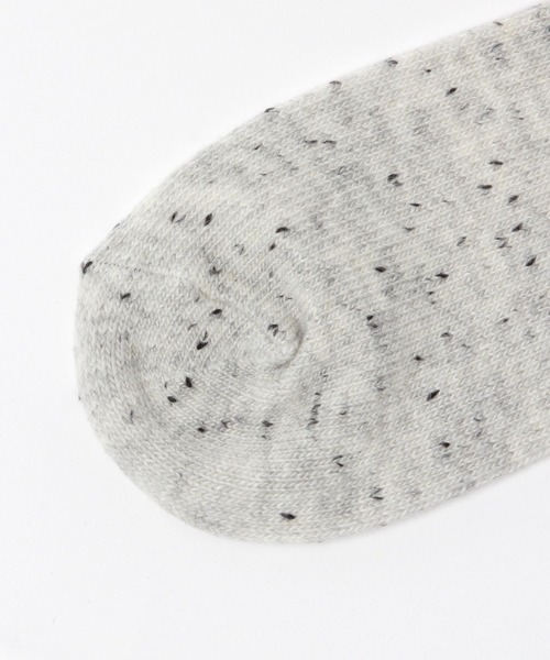 BAYFLOW（ベイフロー）の「カラーネップMIXソックス（ソックス/靴下・レディース・ピンク/サックスブルー/オフホワイト/グレー・FREE）」の7枚目の写真