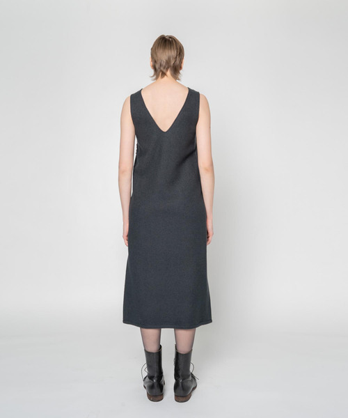 muller of yoshiokubo(ミュラーオブヨシオクボ)の「muller of yoshiokubo ミュラーオブヨシオクボ / FLOWY FRILLED DRESS フリルドレス / MLF25604(ワンピース・レディース・ブラック・36/38)」の5枚目の写真