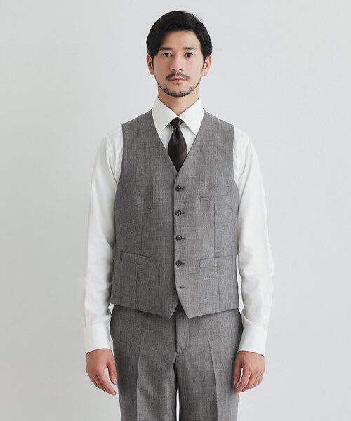 セール】鱗紋 ベスト（スーツベスト）｜TAKEO KIKUCHI（タケオキクチ