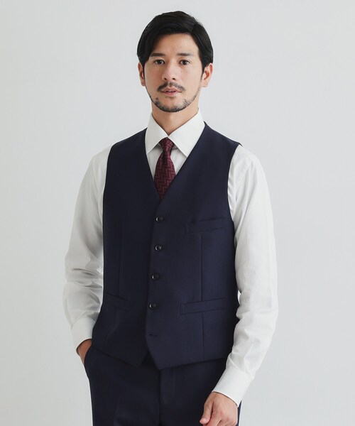 TAKEO KIKUCHI(タケオキクチ)の「鱗紋 ベスト(スーツベスト・メンズ・ブラウン系その他/ブラック/ネイビー・03/02)」の21枚目の写真