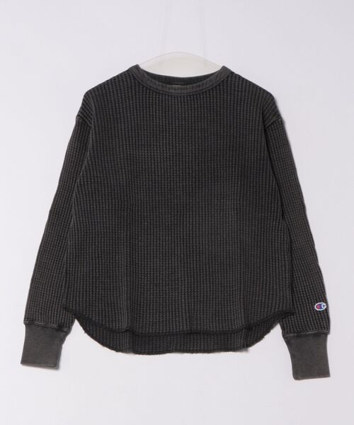 Champion(チャンピオン)の「【Champion】CW-C405 LONG SLEEVE SHIRT(Tシャツ/カットソー・レディース・ラベンダー/ブラック/ブルー・L/M)」の3枚目の写真