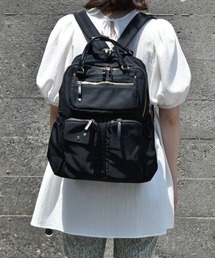 Bleu Bleuet（ブルーブルーエ）の「デザイン2WAYササットリュック（バックパック/リュック）」