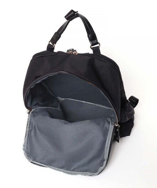 Bleu Bleuet(ブルーブルーエ)の「デザイン2WAYササットリュック(バックパック/リュック・レディース・ブラック/オリーブ/チャコール・FREE)」の15枚目の写真