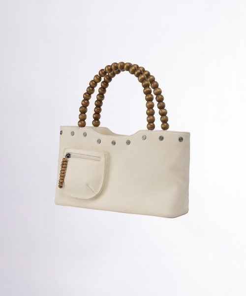 スカルプター　bag SCULPTOR（スカルプター）の「Zen Wood Beads Bag（ハンドバッグ
