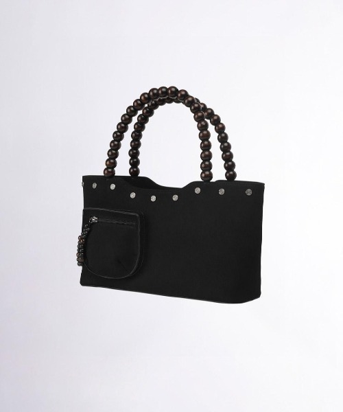 SCULPTOR（スカルプター）の「Zen Wood Beads Bag（ハンドバッグ