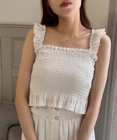 La Plage Peplum Top（その他トップス）｜Her lip to（ハーリップ