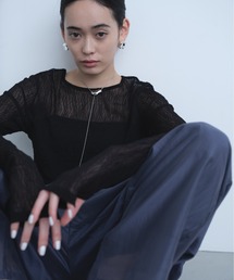 AIC. | ウェーブ模様レーストップス(その他トップス)