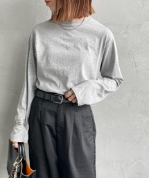 [THE SHINZONE/ザ シンゾーン] 2P ロングスリーブ パックTシャツ