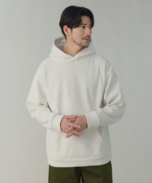 Buyer's Select / ケーブルジャガード裏シャギープルオーバーパーカー