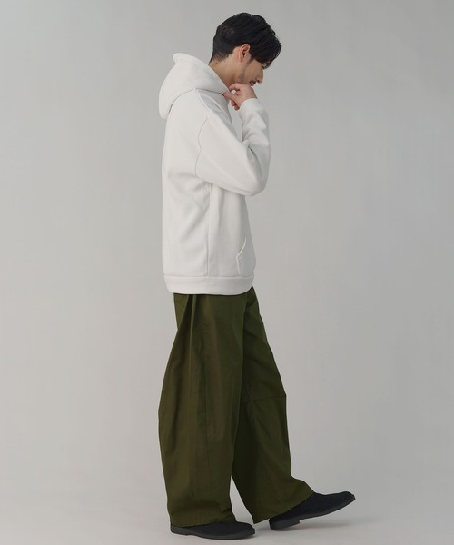 LIL VENDARS（リルヴェンダース）の「Buyer's Select / ケーブルジャガード裏シャギープルオーバーパーカー（パーカー・メンズ・ダークブルー/スミクロ/アイボリー/ブラウン・M/LL/L）」の8枚目の写真