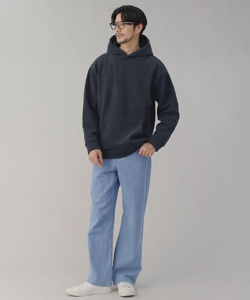 LIL VENDARS（リルヴェンダース）の「Buyer's Select / ケーブルジャガード裏シャギープルオーバーパーカー（パーカー・メンズ・ダークブルー/スミクロ/アイボリー/ブラウン・M/LL/L）」の12枚目の写真