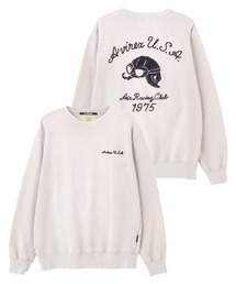 AVIREX | 《A.A.R.C》EMB CREWNECK SWEAT / 刺繍クルーネック スウェット / AVIREX / アヴィレックス(スウェット)