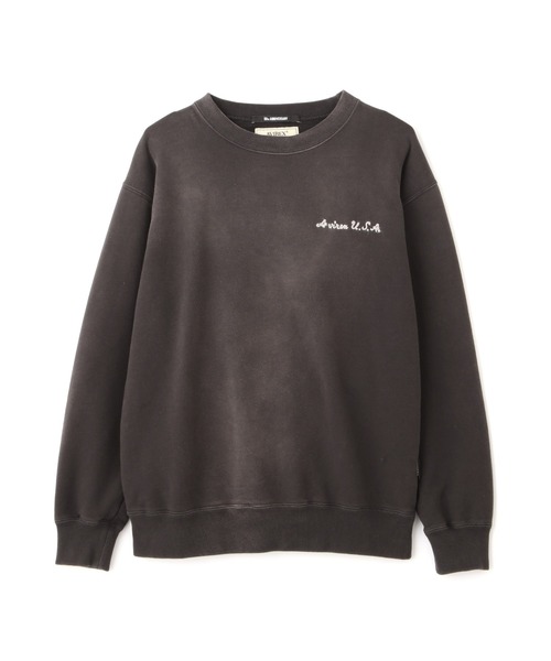 AVIREX（アヴィレックス）の「《A.A.R.C》EMB CREWNECK SWEAT / 刺繍クルーネック スウェット / AVIREX / アヴィレックス（スウェット・メンズ・ピンク/ライトグレー/チャコール・MEDIUM/X-LARGE/XX-LARGE/LARGE）」の7枚目の写真