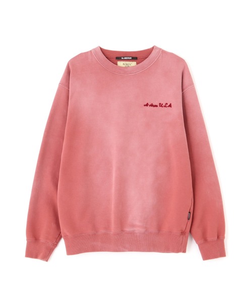 AVIREX（アヴィレックス）の「《A.A.R.C》EMB CREWNECK SWEAT / 刺繍クルーネック スウェット / AVIREX / アヴィレックス（スウェット・メンズ・ピンク/ライトグレー/チャコール・MEDIUM/X-LARGE/XX-LARGE/LARGE）」の10枚目の写真