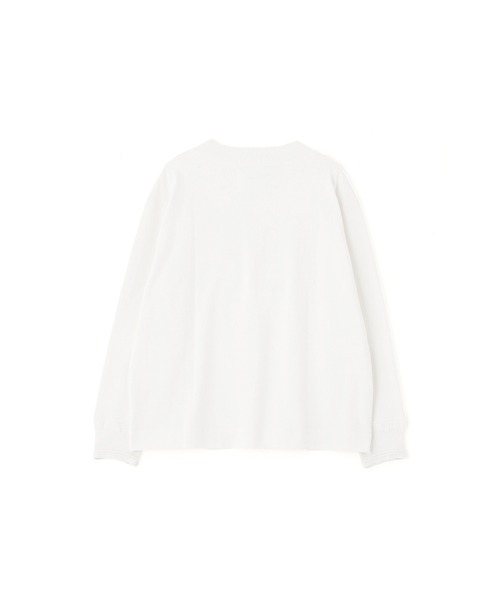 MHL.（エムエイチエル）の「LIGHT DENSED COTTON JERSEY TOP（Tシャツ/カットソー・レディース・グリーン系その他7/ホワイト系その他3/グレー系その他4・2）」の9枚目の写真