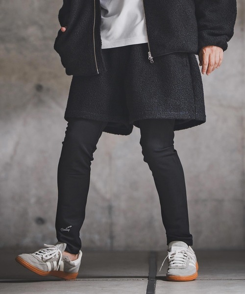 GLIMCLAP(グリムクラップ)の「mp14144-Poodle Faux Fur Shorts ショートパンツ(192-063-gla-cf)(その他パンツ・メンズ・ブラック系その他/キャメル/チャコール・S/M/L)」の4枚目の写真