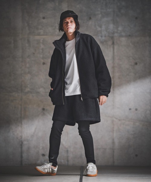 GLIMCLAP(グリムクラップ)の「mp14144-Poodle Faux Fur Shorts ショートパンツ(192-063-gla-cf)(その他パンツ・メンズ・ブラック系その他/キャメル/チャコール・S/M/L)」の8枚目の写真