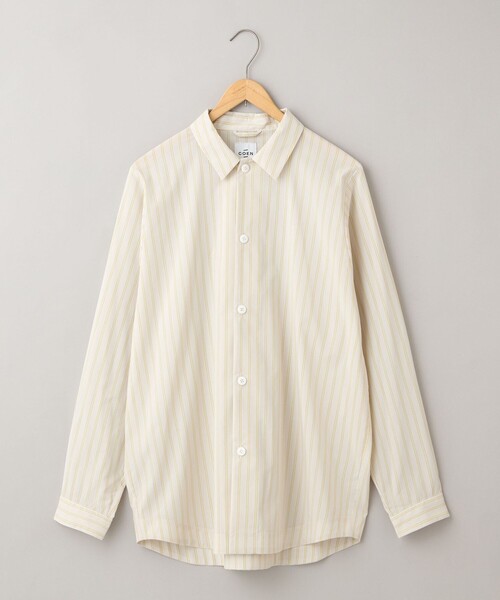 coen（コーエン）の「楽はおり柄アソートシャツ【ストレッチ、防シワ】（シャツ/ブラウス・メンズ・ネイビー/モカ/ライム/ライトグレー・S/XL/L/M）」の17枚目の写真