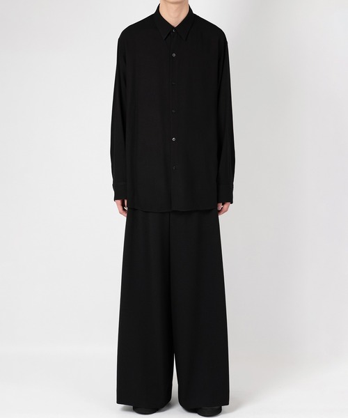 トップス LAD MUSICIAN 25SS RAYON TWILL BIG SHIRT RAYON TWILL BIG SHIRT（シャツ/ブラウス）｜LAD MUSICIAN（ラッド