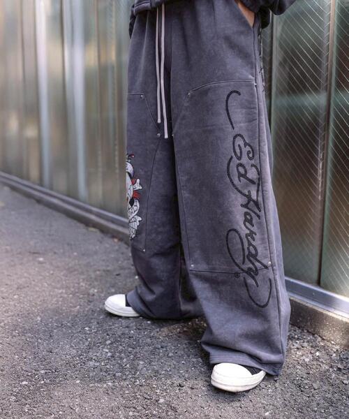 FR(13)NDS(フレンズ)の「FR(13)NDS × Ed Hardy/フレンズ × エド・ハーディ/コラボ ダブルニースウェットパンツ(スウェットパンツ・メンズ・ブラウン/グレー・M/L)」の20枚目の写真