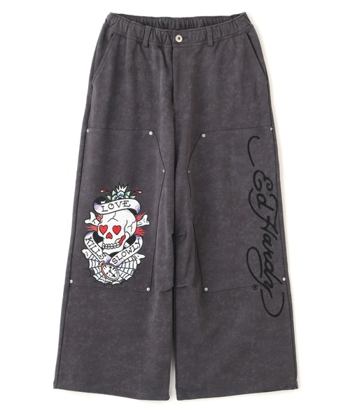 FR(13)NDS(フレンズ)の「FR(13)NDS × Ed Hardy/フレンズ × エド・ハーディ/コラボ ダブルニースウェットパンツ(スウェットパンツ・メンズ・ブラウン/グレー・M/L)」の12枚目の写真