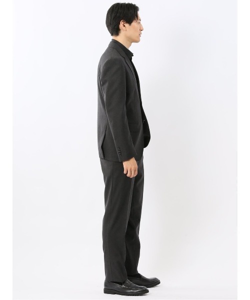 m.f.editorial(エムエフエディトリアル)の「【メリノウール混 ストレッチ 】m.f.エディトリアル メンズ 2ボタン 2ピース ビジネス セットアップ スーツ グレー(スーツセット・メンズ・グレー系その他2・S/MEDIUM/LARGE)」の15枚目の写真