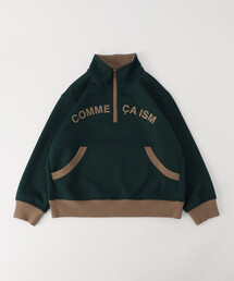 COMME CA ISM(コムサイズム)のハーフジッププルオーバー(スウェット)