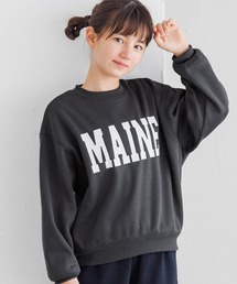 coca（coca）（コカ）の「キッズ 親子お揃い裏起毛プリントスウェットトップス（スウェット・キッズ）」