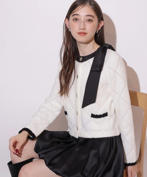 サテンバルーンミニスカート（スカート）｜Rirandture（リランド