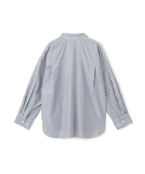 ROPE' PICNIC（ロペピクニック）の「スキッパーシャツ/UVカット・イージーケア（シャツ/ブラウス・レディース・サックスブルー/オフホワイト/ネイビー・FREE）」の5枚目の写真