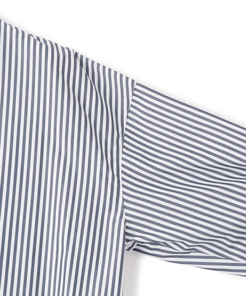 ROPE' PICNIC（ロペピクニック）の「スキッパーシャツ/UVカット・イージーケア（シャツ/ブラウス・レディース・サックスブルー/オフホワイト/ネイビー・FREE）」の8枚目の写真