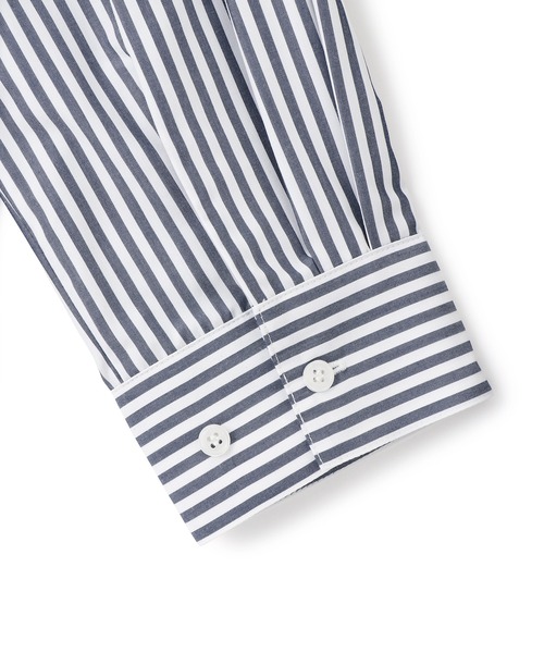 ROPE' PICNIC（ロペピクニック）の「スキッパーシャツ/UVカット・イージーケア（シャツ/ブラウス・レディース・サックスブルー/オフホワイト/ネイビー・FREE）」の10枚目の写真