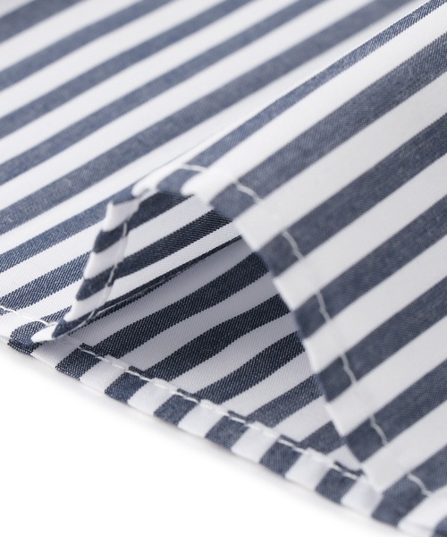 ROPE' PICNIC（ロペピクニック）の「スキッパーシャツ/UVカット・イージーケア（シャツ/ブラウス・レディース・サックスブルー/オフホワイト/ネイビー・FREE）」の12枚目の写真